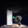 Kép 3/6 - Ugreen FM Transmitter Transzmitter Bluetooth 5.0 Autós töltő MP3 3x USB TF microSD 4,8A Fekete (ED04070717)