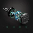 Kép 6/6 - Ugreen FM Transmitter Transzmitter Bluetooth 5.0 Autós töltő MP3 3x USB TF microSD 4,8A Fekete (ED04070717)