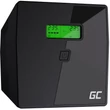 Obraz 1/5 - Green Cell UPS neprerušiteľný zdroj napájania Microsine 1000VA LCD displej