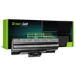 Kép 1/5 - Green Cell Laptop akkumulátor Sony VAIO VGN-FW PCG-31311M VGN-FW21E