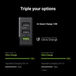 Kép 2/5 - GreenCell 3 portos fali töltő (30W) - Gyorstöltős