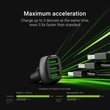 Obraz 4/5 - Green Cell Nabíjačka do auta GC PowerRide 54W 3xUSB 18W s technológiou ultra rýchleho nabíjania