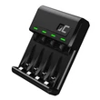 Kép 1/5 - Green Cell GC VitalCharger Ni-MH AA és AAA akkumulátor töltő Micro USB and USB-C portal