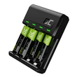 Obraz 1/5 - Green Cell GC VitalCharger a batéria 2xAA 2000mAh, 2xAAA 800mAh