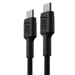 Obraz 1/5 - Green Cell PowerStream Dátový a nabíjací kábel USB-C - USB-C 30cm PD 60W a rýchle nabíjanie Ultra Charge, podpora QC 3.0
