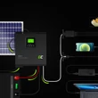 Obraz 2/5 - Zelená bunka Solárny panel Invertor Solárne napájanie MPPT Solárny panel nabíjačka 24V DC 230V AC 3000W / 3000VA Čistá tónová vlna