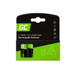 Kép 2/5 - Green Cell akkumulátor 4x C R14 HR14 Ni-MH 1.2V 4000mAh