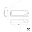 Obraz 2/3 - Green Cell Batéria E-Bike 36V 20Ah Li-Ion zadný nosič s nabíjačkou