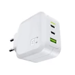 Obraz 2/5 - Rýchla nabíjačka Green Cell GaN PowerGaN 2x USB-C PD + 1x QC 3.0 65W EU (biela)