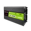 Obraz 1/5 - Invertor do auta Green Cell z 24V na 230V menič napätia (zosilňovač napätia) 3000W/6000W Čistá sínusová vlna, s LCD displejom