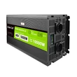 Obraz 1/5 - Striedač napätia do auta Green Cell 48V na 230V (zvyšovač napätia) 5000W/10000W Pure Sine Wave s LCD displejom 