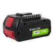 Kép 2/5 - Green Cell akkumulátor Bosch 18V 5Ah elektromos kéziszerszámokhoz csereakkumulátor GBA 1600A002U5
