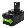 Obraz 3/5 - Zelená batéria pre Ryobi ONE+ 18V 4Ah Náhradná batéria RB18L40