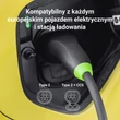 Obraz 2/5 - Green Cell Snap Type 2 EV nabíjací kábel 11 kW 5 m Tesla Model 3 S X Y, VW ID.3, ID.4, Kia EV6, Hyundai IONIQ 5, Ford Mach-E