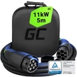 Obraz 1/5 - Green Cell Snap Type 2 EV nabíjací kábel 11 kW 5 m Tesla Model 3 S X Y, VW ID.3, ID.4, Kia EV6, Hyundai IONIQ 5, Ford Mach-E