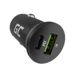 Kép 4/5 - Green Cell PowerRide Nano 38 USB-C autós töltő 38 W USB-C USB-A, PD 3.0 gyorstöltés, 12 V és 24 V aljzatokhoz