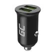 Obraz 1/5 - Green Cell PowerRide Nano 36 USB nabíjačka do auta 36W 2x USB-A, rýchle nabíjanie Ultra Charge, pre 12V a 24V zásuvky
