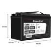 Obraz 2/5 - Green Cell CUBE AGM batéria IP54 12V 90Ah VRLA Gel hlboký cyklus, skúter, kosačka, loď, traktor