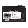 Obraz 3/5 - Green Cell CUBE AGM batéria IP54 12V 90Ah VRLA Gel hlboký cyklus, skúter, kosačka, loď, traktor