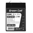 Obraz 5/5 - Green Cell CUBE AGM batéria IP54 6V 5Ah VRLA Gel hlboký cyklus, skúter, kosačka, loď, traktor