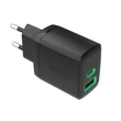 Obraz 4/5 - Nabíjačka Greencell PowerSource Duo30 USB/USB-C čierny napájací adaptér 30W napájanie
