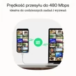 Obraz 4/5 - Greencell PowerStream USB-C kábel 0,3m 100W Rýchle nabíjanie PD Zelená