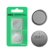 Kép 1/5 - Greencell Blister 2x lítium elem CR2032 3V 220mAh gombelem kulcshoz, órához, távirányítóhoz, mérleghez