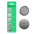 Obraz 2/5 - 5x lítiová batéria CR2025 CR 2025 3V 160mAh Greencell gombíková batéria Blister