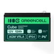 Obraz 5/5 - Bezúdržbová batéria Greencell AGM VRLA 12V 12Ah pre pokladne, hračky, kamery (152x99x100mm)