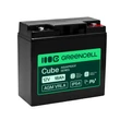 Obraz 1/5 - Bezúdržbová batéria Greencell AGM VRLA 12V 18Ah pre registračné pokladnice, hračky, kamery (181x77x167mm)