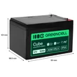 Obraz 2/5 - Bezúdržbová batéria Greencell AGM VRLA 12V 12Ah pre registračné pokladnice, hračky, fotoaparáty (151x98.5x95mm)