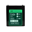 Obraz 3/5 - Greencell AGM VRLA 12V 4.5Ah bezúdržbová batéria pre pokladne, hračky, fotoaparáty (90x70x106mm)
