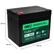 Obraz 2/5 - Bezúdržbová batéria Greencell AGM VRLA 12V 80Ah pre UPS, váhy, karavan (260x168x216mm)