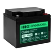 Obraz 1/5 - Greencell AGM VRLA 12V 50Ah bezúdržbová batéria | UPS | Váhy | Karavan | 197×166×170 mm