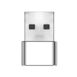 Kép 3/5 - Greencell Plug&Play adapter 2.4A USB-A - USB-C adatátvitel 480 Mbps 12W alumínium