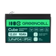 Obraz 4/5 - Green Cell CUBE LiFePO4 10Ah 12,8V 128Wh lítium-železofosfátová batéria pre UPS, monitorovanie