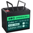Obraz 1/5 - Green Cell CUBE LiFePO4 50Ah 12,8V 640Wh lítium-železofosfátová batéria pre UPS, Karavan, Golfový vozík, Veterná elektráreň, Foodtruck