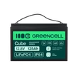 Obraz 4/5 - Green Cell CUBE LiFePO4 125Ah 12,8V 1600Wh lítium-železofosfátová batéria pre karavan, solárny systém, off-grid systém, loď
