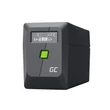 Kép 1/5 - Greencell UPS Szünetmentes tápegység UPS 650VA 360W PowerProof LCD Kijelzővel