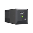 Obraz 2/5 - Greencell UPS núdzové napájanie 750VA 480W PowerProof s LCD displejom Čistý sínusový priebeh