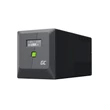 Obraz 3/5 - Greencell UPS núdzové napájanie 750VA 480W PowerProof s LCD displejom Čistý sínusový priebeh