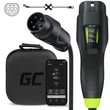 Picture 2/5 -Green Cell Habu EV Mobile Charger 11 kW 7 m Type 2 to CEE 16 A for Charging Electric Vehicles EV PHEV 2in1 Wallbox with GC App