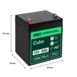 Obraz 2/5 - Green Cell batéria AGM 12V 5Ah