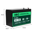 Obraz 2/5 - Green Cell AGM gélová batéria 12V 7Ah