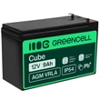 Obraz 1/5 - Green Cell AGM gélová batéria 12V 9Ah