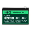 Obraz 3/5 - Green Cell AGM gélová batéria 12V 14Ah