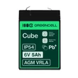 Obraz 3/5 - Green Cell AGM gélová batéria 6V 5Ah