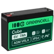 Obraz 1/5 - Green Cell AGM gélová batéria 6V 7Ah