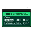 Obraz 2/5 - Green Cell AGM gélová batéria 6V 7Ah