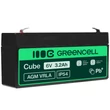 Obraz 1/5 - Green Cell AGM batéria VRLA 6V 3,3 Ah